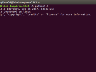 python 3.6 on ubuntu success
