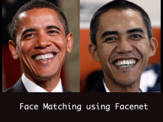 face matching using facenet